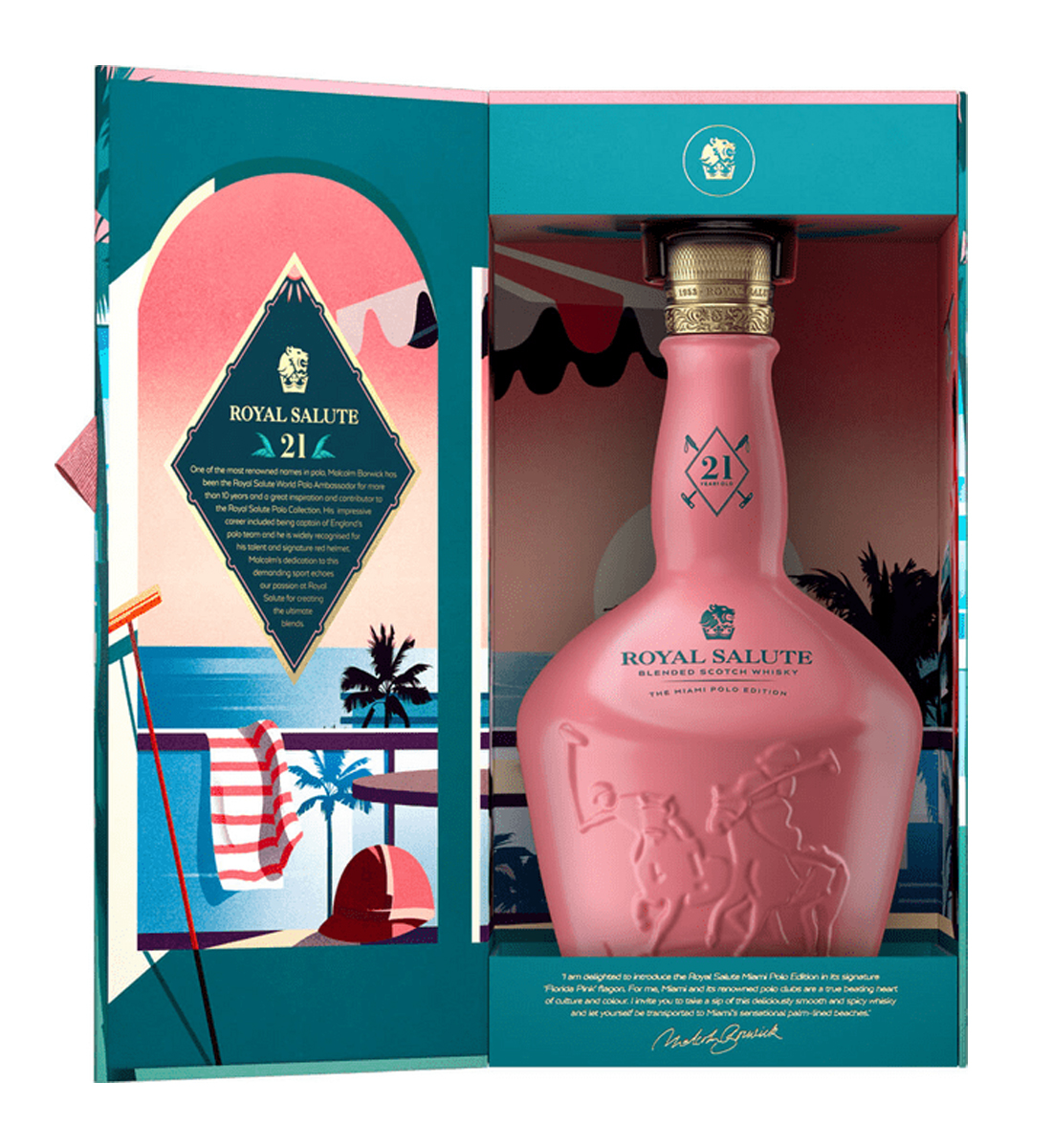 Chivas Regal Royal Salute 21 ani The Miami Polo Edition Whisky 0.7L